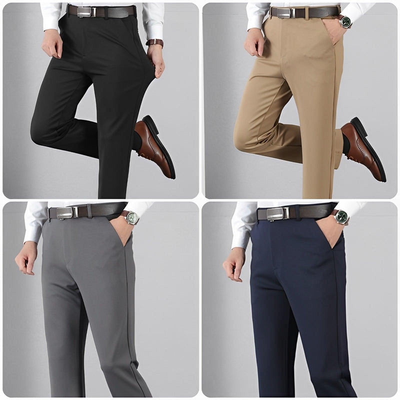 COMPRE 1 LEVE 2 - Calça Social Alfaiataria Gentleman + Cinto Social Couro