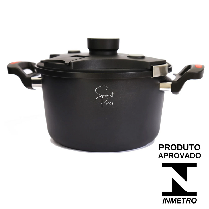 Smart Press - Aço Inoxidável 100% À Prova de Explosão
