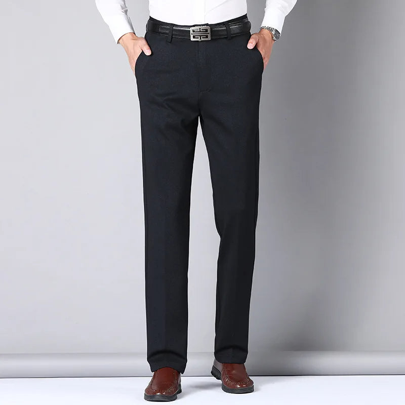 COMPRE 1 LEVE 2 - Calça Social Alfaiataria Gentleman + Cinto Social Couro