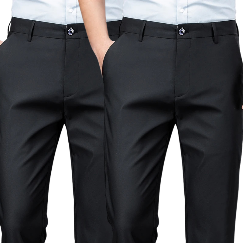 COMPRE 1 LEVE 2 - Calça Social Alfaiataria Gentleman + Cinto Social Couro