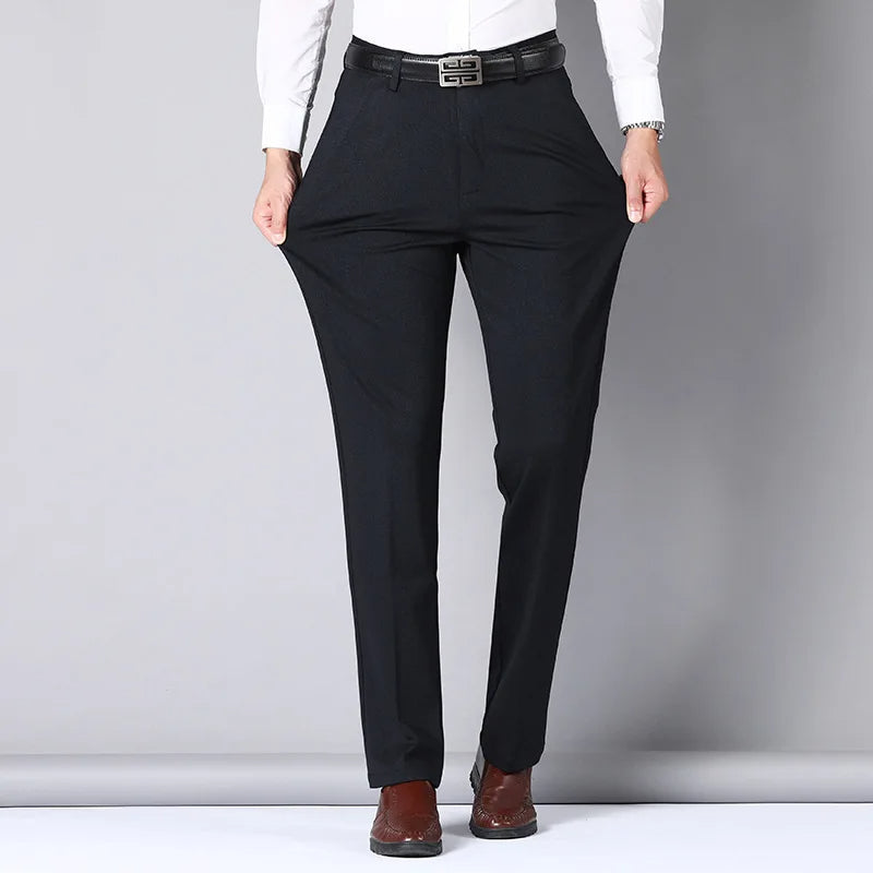 COMPRE 1 LEVE 2 - Calça Social Alfaiataria Gentleman + Cinto Social Couro