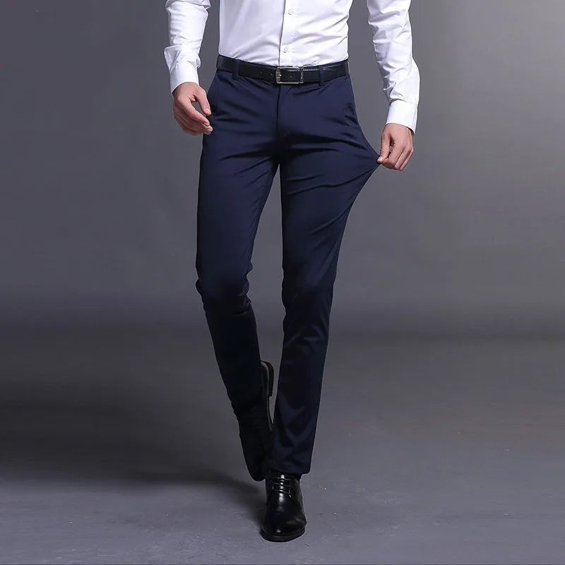 COMPRE 1 LEVE 2 - Calça Social Alfaiataria Gentleman + Cinto Social Couro