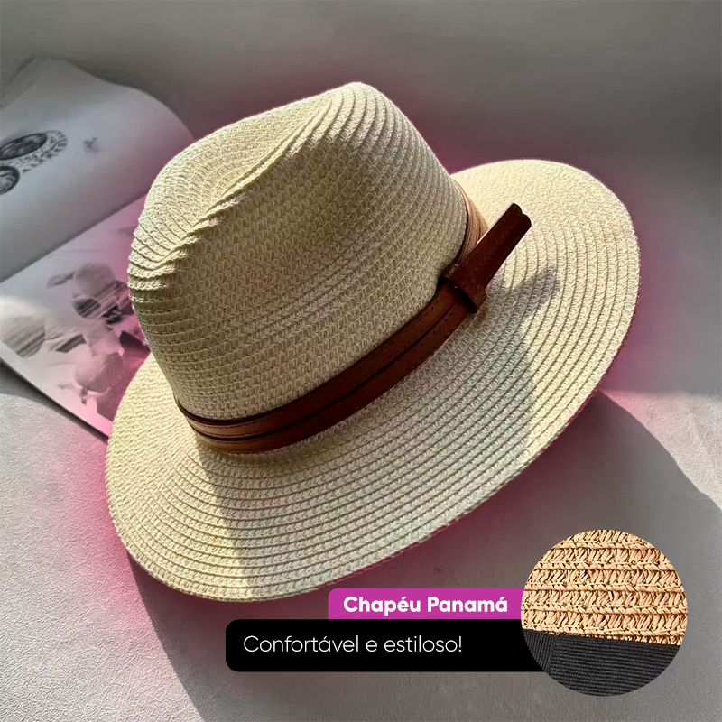 [COMPRE 1 E LEVE 2] Chapéu Panamá, descubra sua elegância!