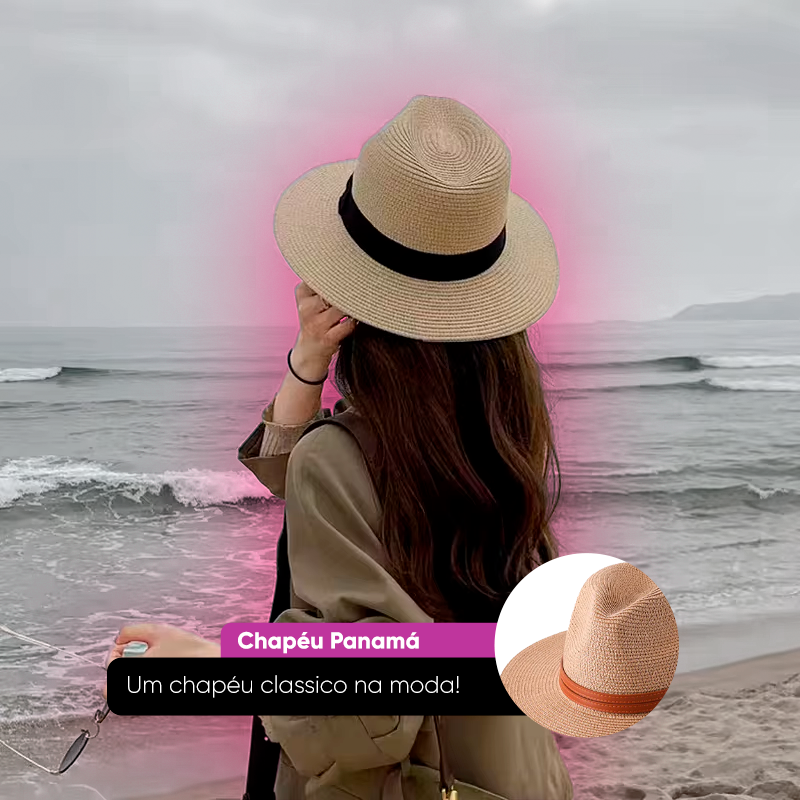 [COMPRE 1 E LEVE 2] Chapéu Panamá, descubra sua elegância!