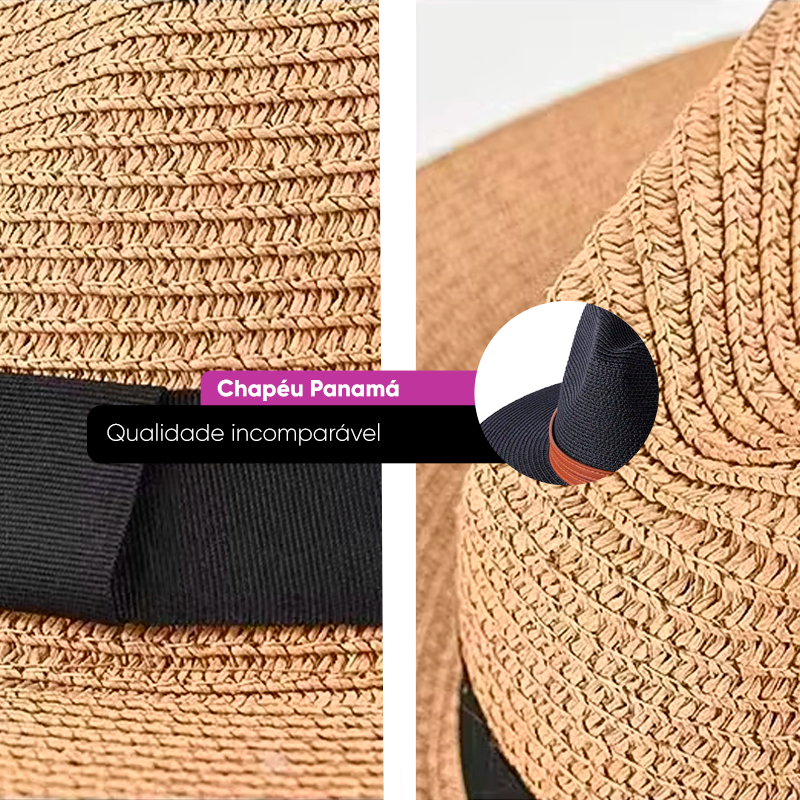 [COMPRE 1 E LEVE 2] Chapéu Panamá, descubra sua elegância!