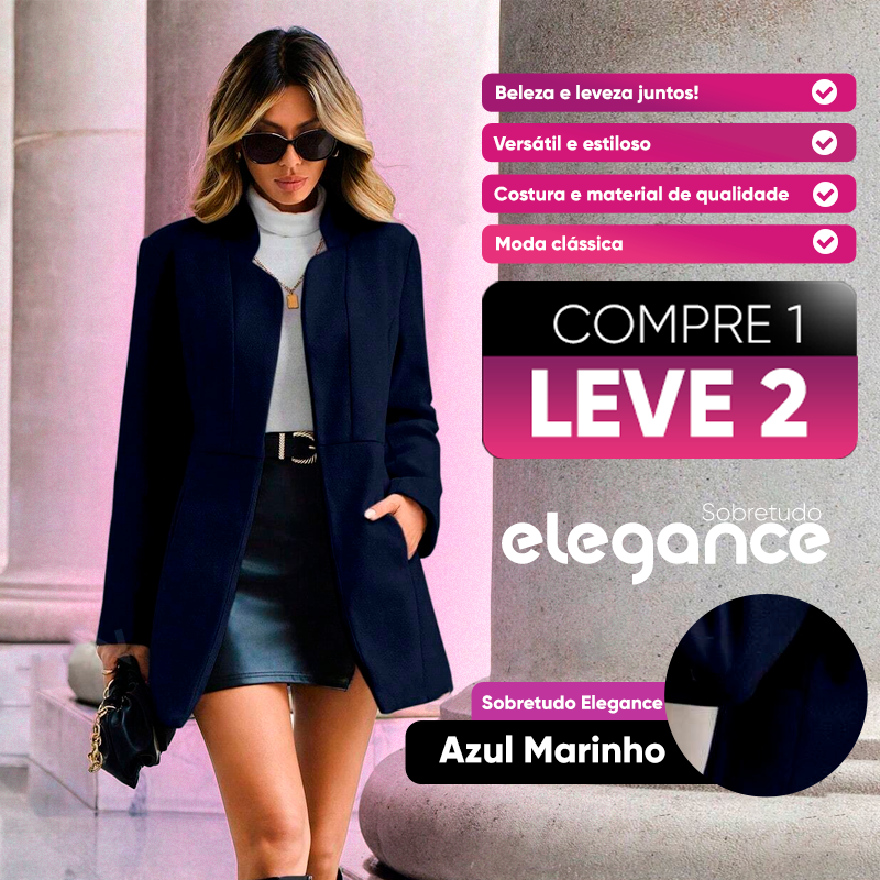 [COMPRE 1 LEVE 2] Sobretudo Elegance