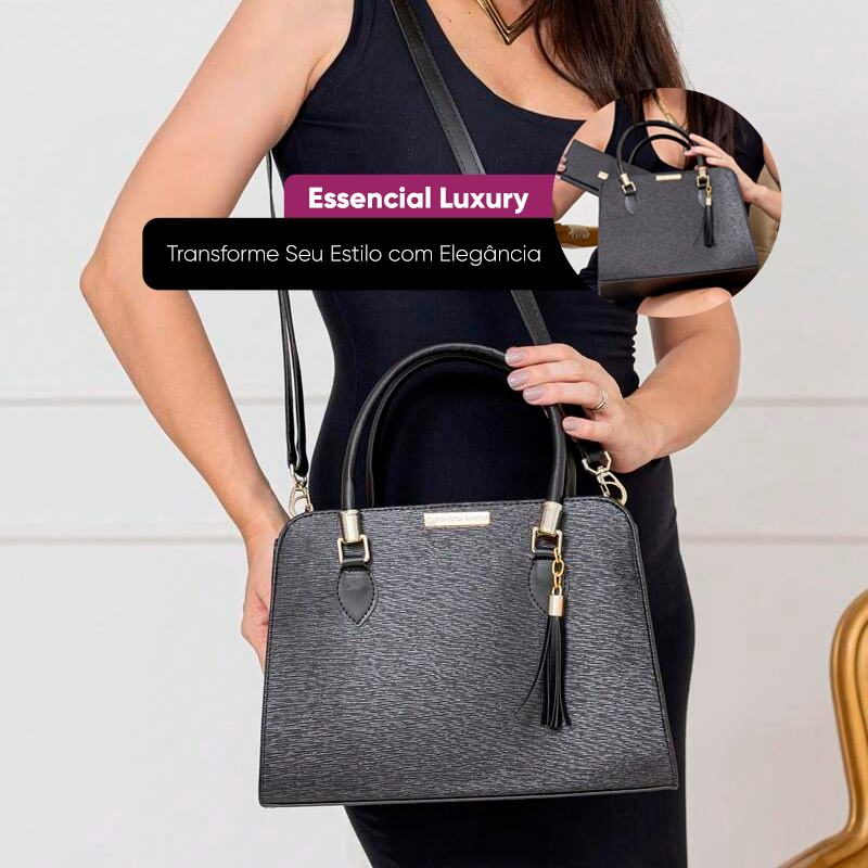 [COMPRE 1 LEVE 2] Kit Bolsas em Couro Ecológico | Luxury