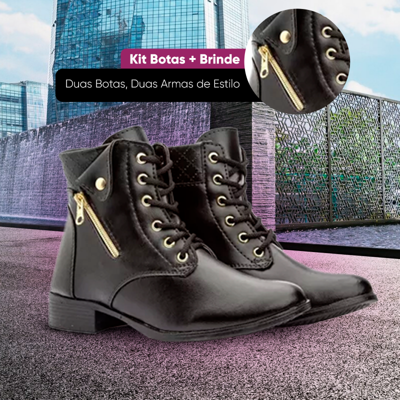 Kit de Botas Cano Baixo e Bota de Cano Alto | Both Legacy + Brinde Especial