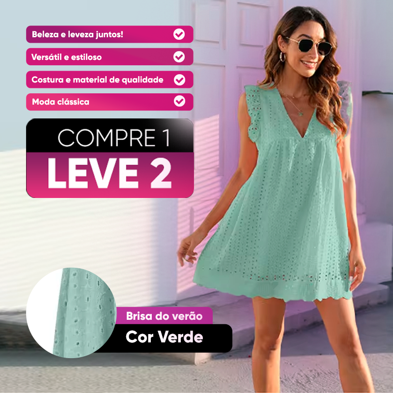 [COMPRE 1 LEVE 2] Vestido Brisa do Verão, desperte a sua beleza do verão!