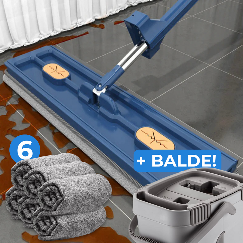 MOP de Limpeza Flat Slim 360°