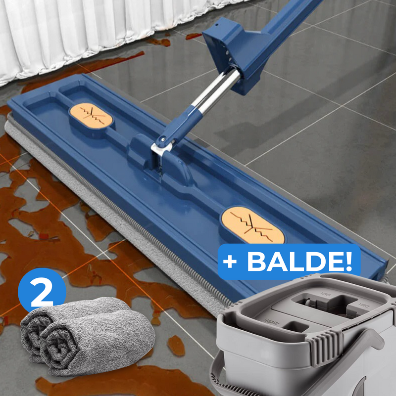 MOP de Limpeza Flat Slim 360°