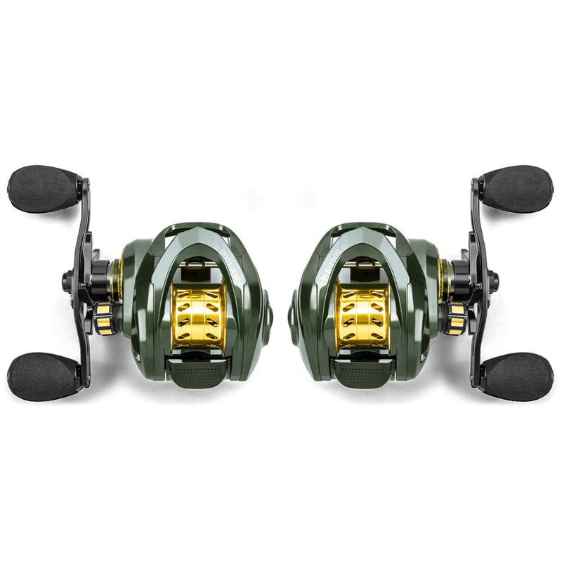 Carretilha de Pesca Anti Cabeleira 14 Rolamentos Titan Pro