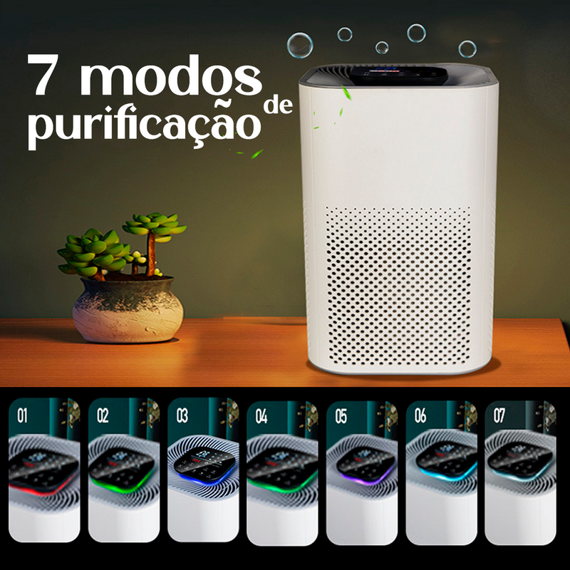 [COMPRE 1 LEVE 2] Purificador de Ar de Alta Eficiência | Ar Limpo e Saudável