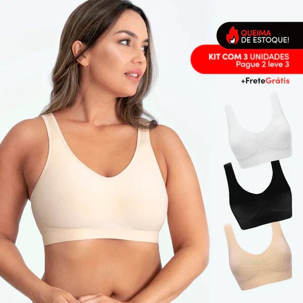Sutiã ComfortPlus (PAGUE 2 LEVE 3)